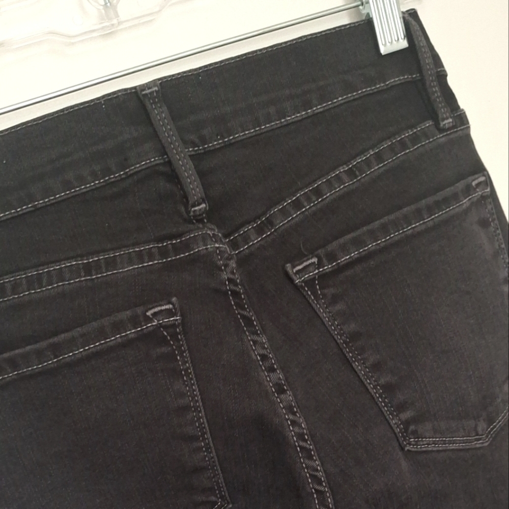 Frame Le Skinny de Jeanne Gray Denim Women's Size 25 - Picture 6 of 13